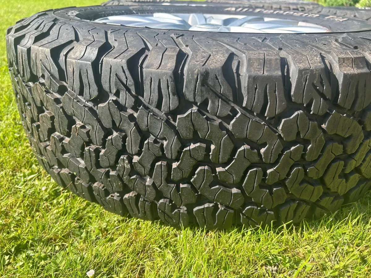 5x BF Goodrich KO2 265/65 R18, & VW Amarok Alloys - Image 3