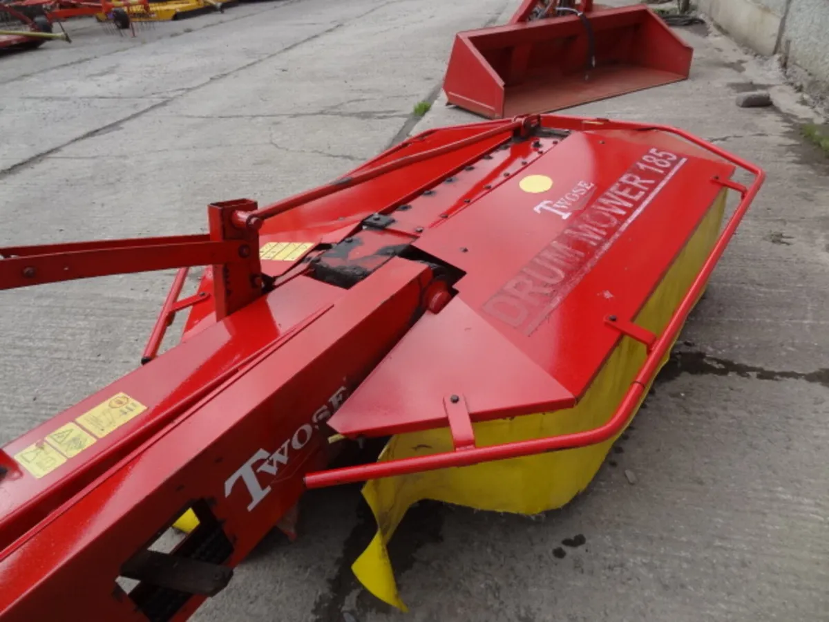 Twose 185 Side Mounted 2 Drum Mower - Image 3