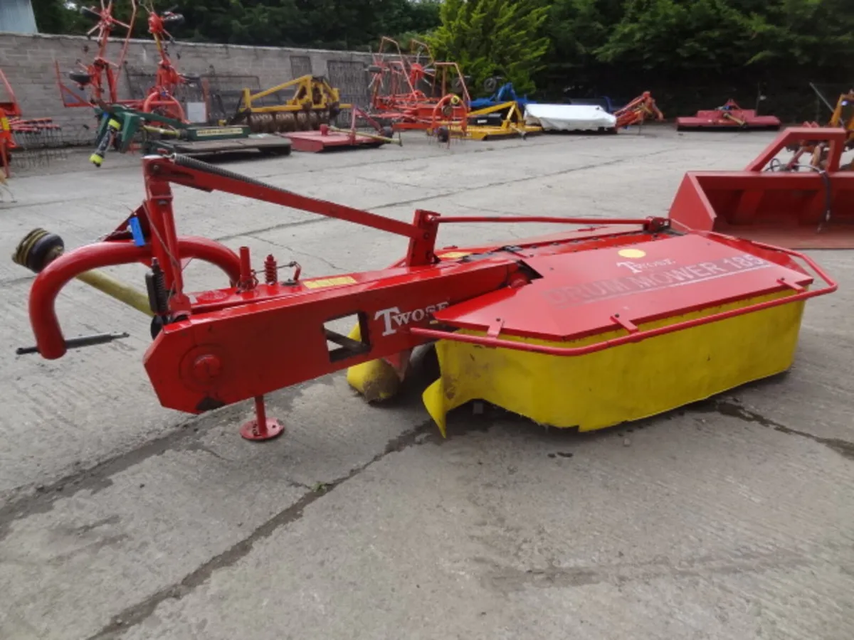 Twose 185 Side Mounted 2 Drum Mower - Image 2