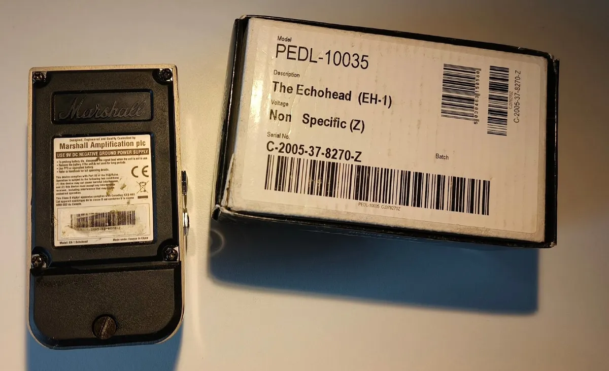 Marshall EH-1 Echohead Delay Guitar Pedal - Image 3