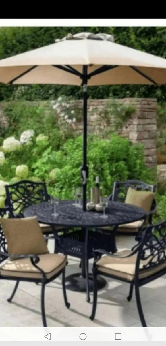*SALE*** Brand New Hartman 4 Seater Cast Alum Set