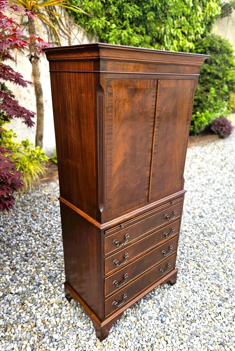 Vintage Drinks Cabinet/Linen Cabinet - Image 1
