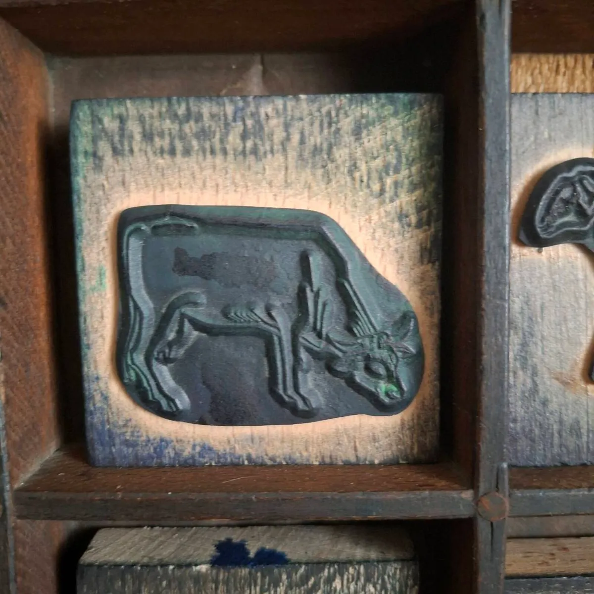 French Farm Printing Blocks - Image 3