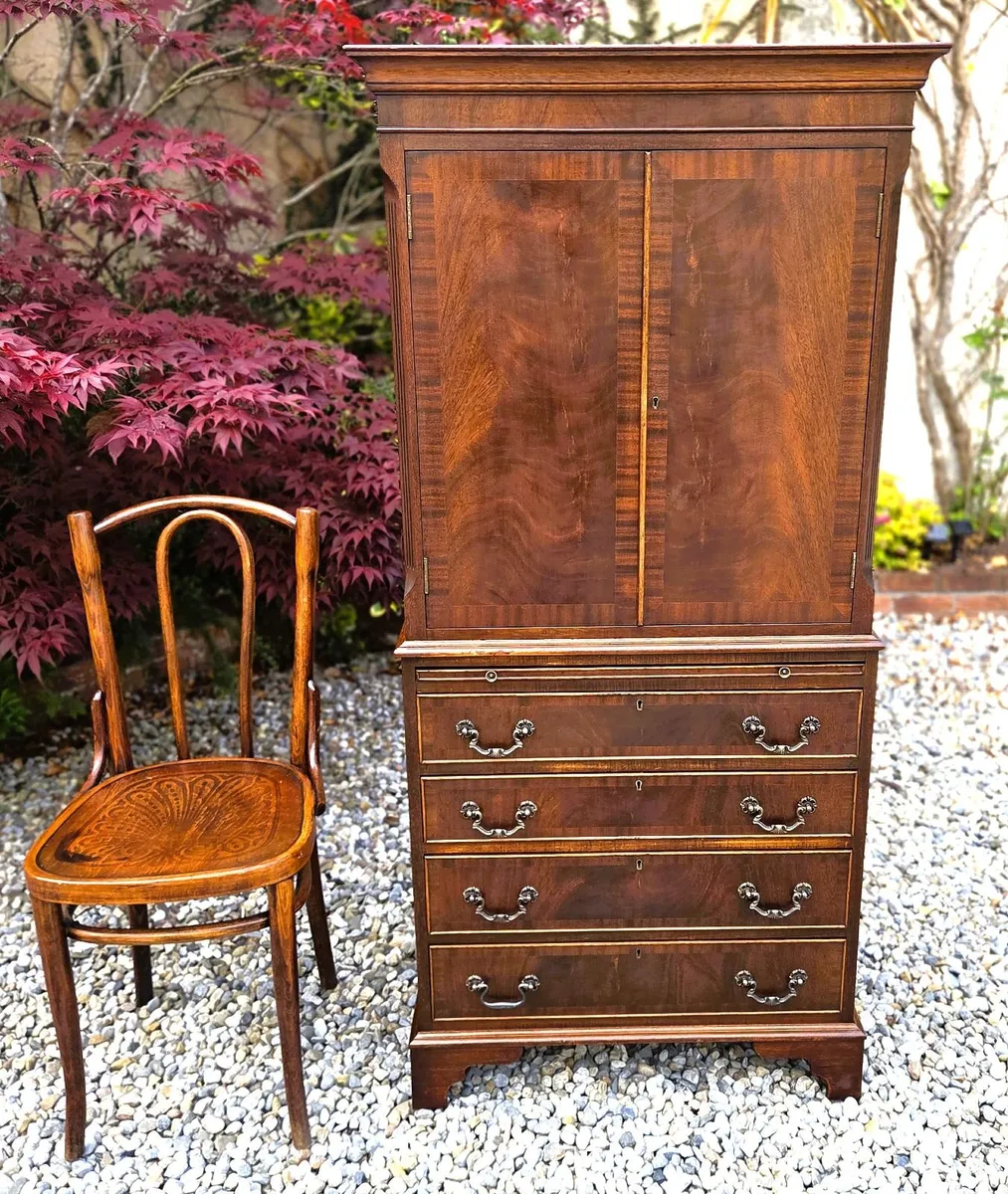 Vintage Drinks Cabinet/Linen Cabinet - Image 2