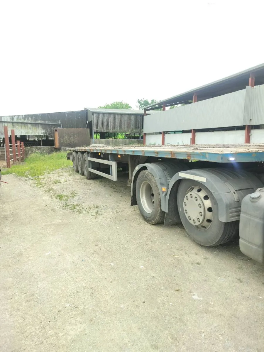 45ft flat trailer TEST 10/26 - Image 1