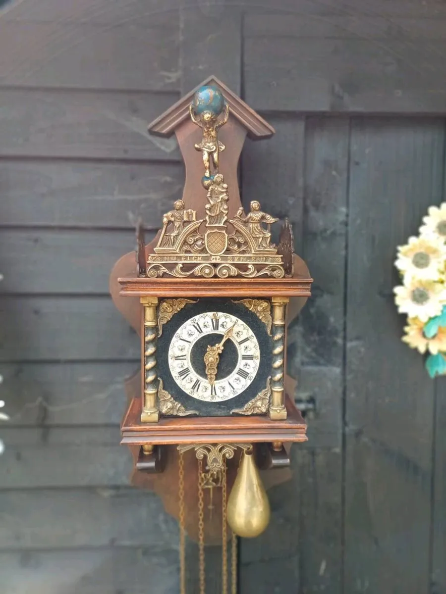 Vintage Dutch Atlas Clock - Image 2