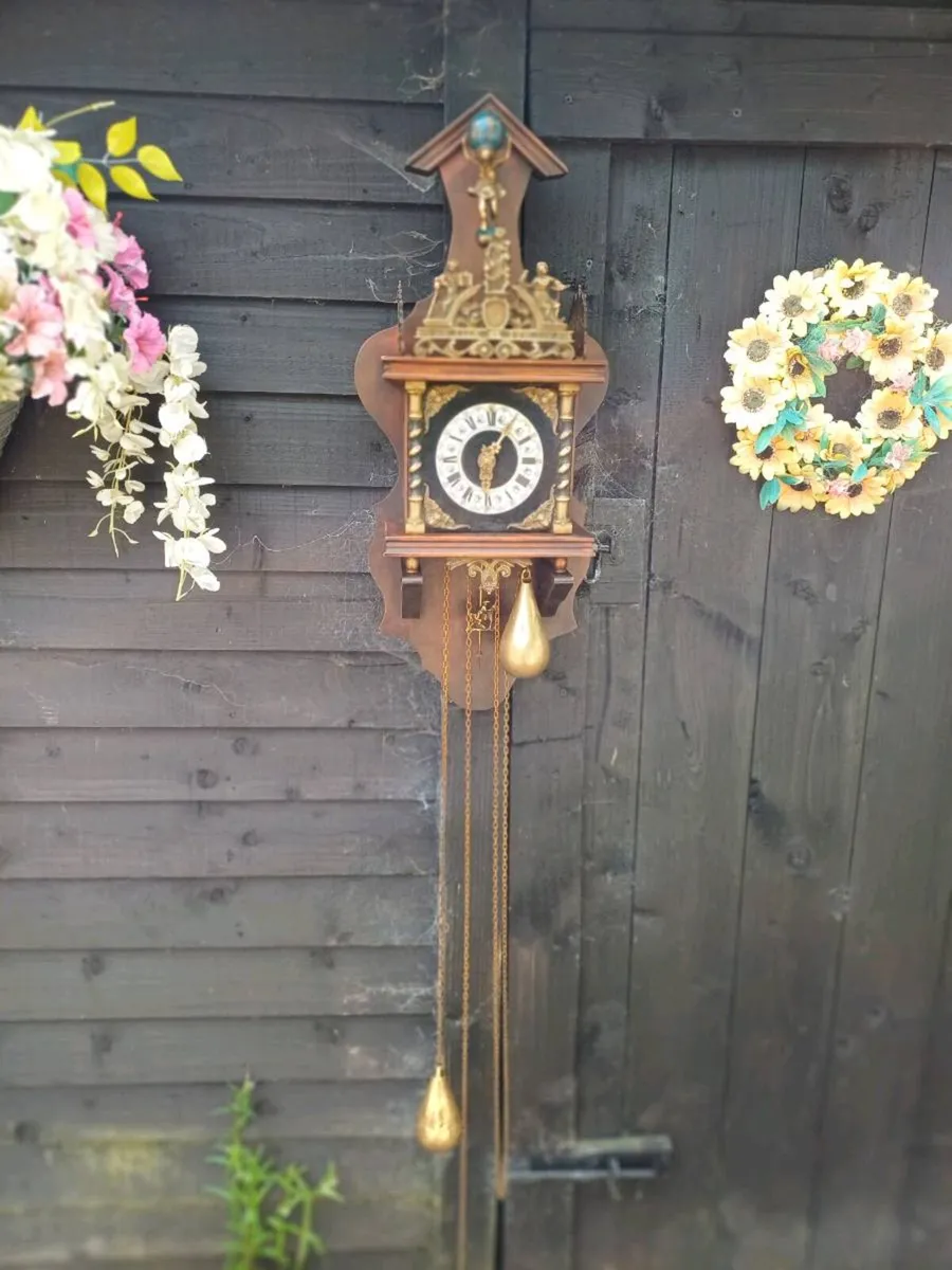 Vintage Dutch Atlas Clock - Image 3