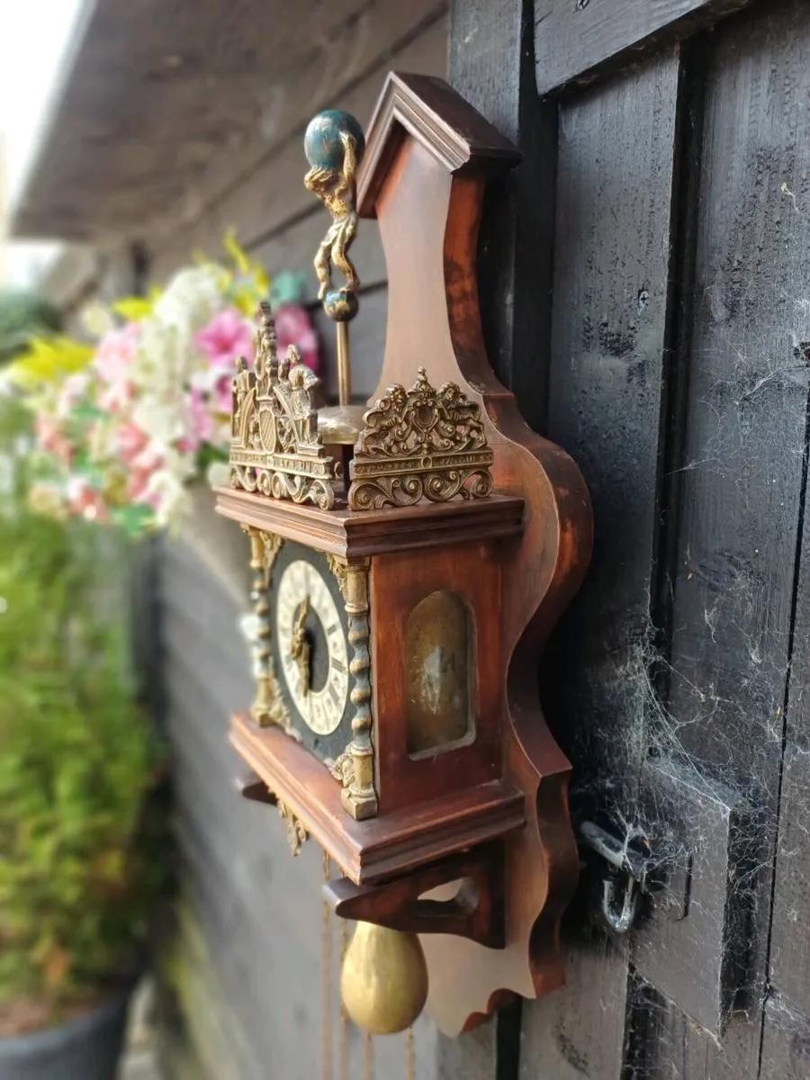 Vintage Dutch Atlas Clock - Image 4