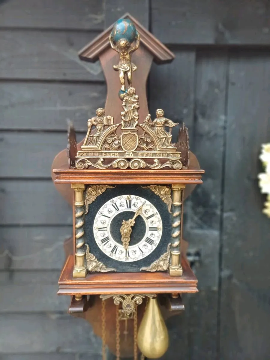 Vintage Dutch Atlas Clock - Image 1