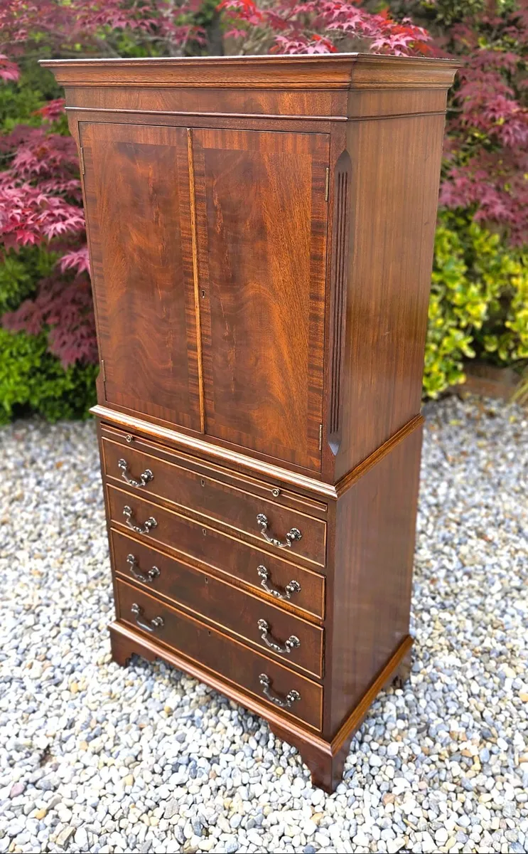 Vintage Drinks Cabinet/Linen Cabinet - Image 3