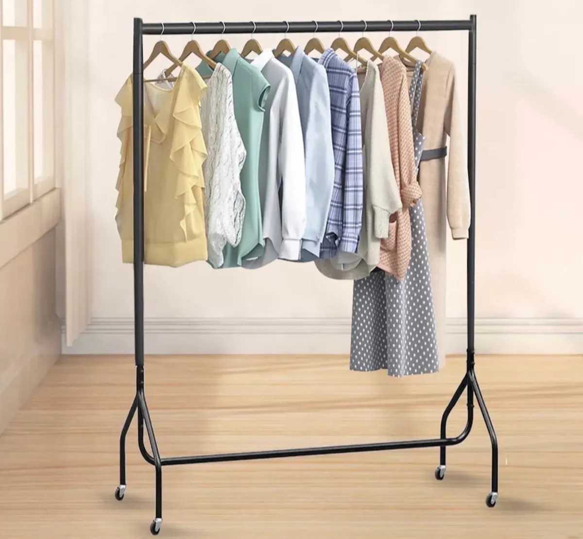 NEW 4ft Wide Clothes Rail Home / Retail Heavy Duty - Image 2