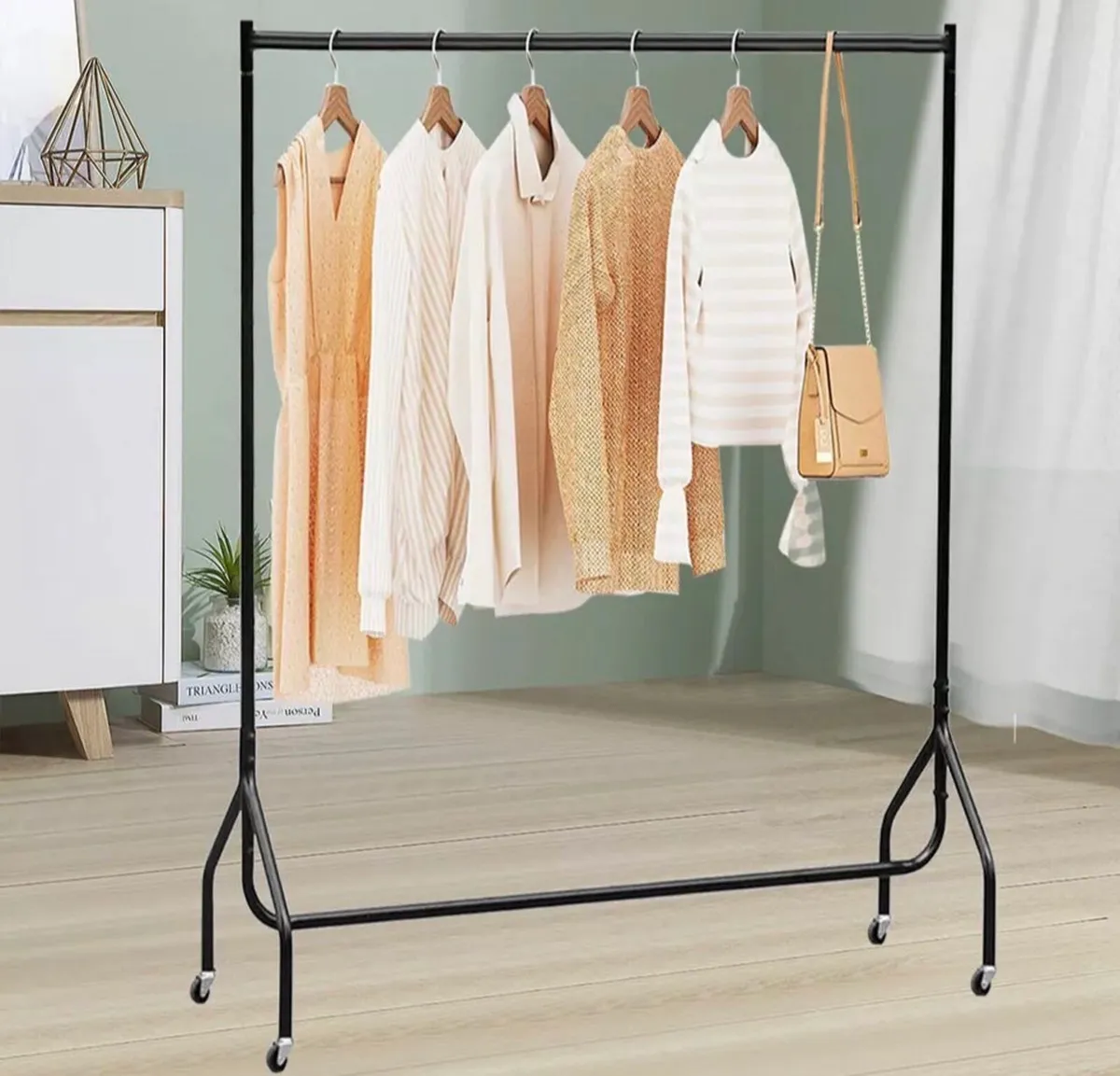 NEW 4ft Wide Clothes Rail Home / Retail Heavy Duty - Image 3