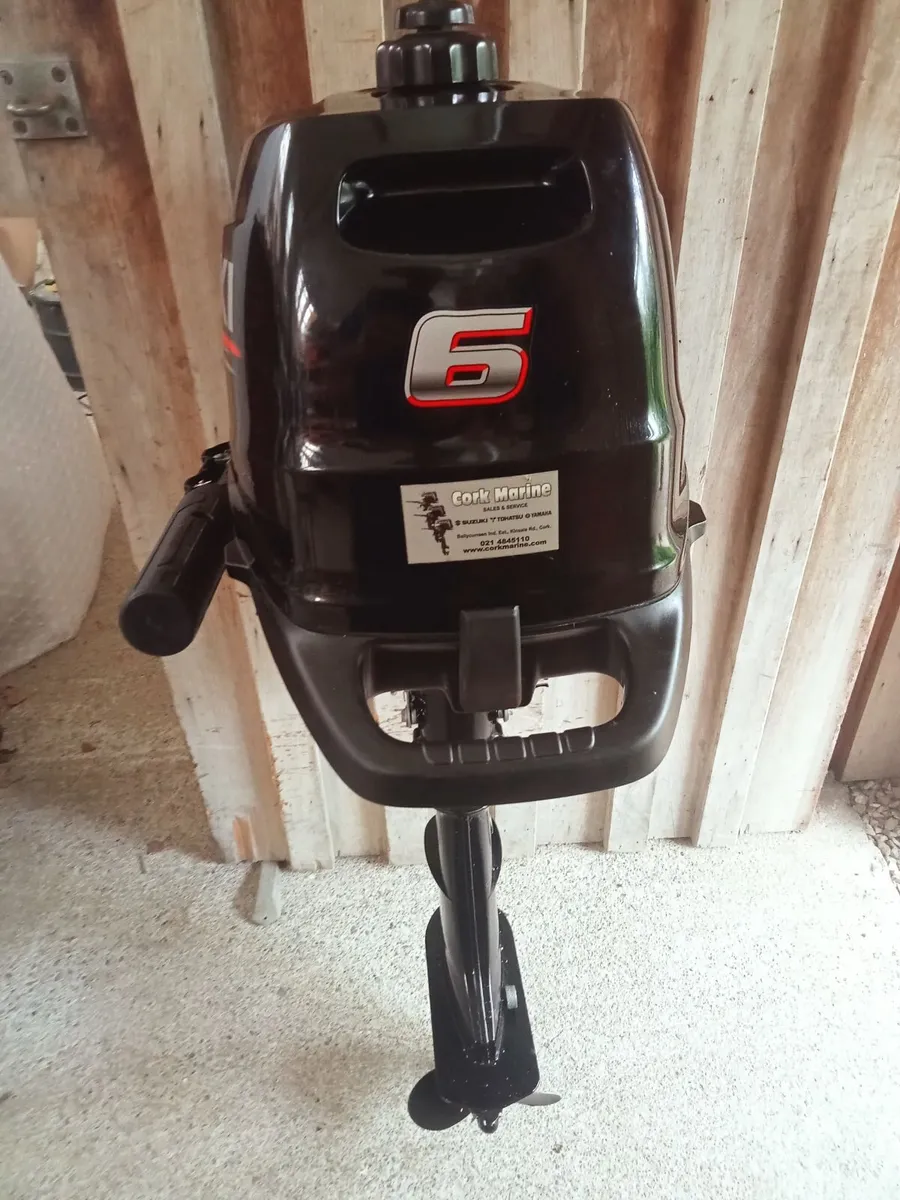 Outboard Suzuki 6hp 4-stroke s/s - Image 3