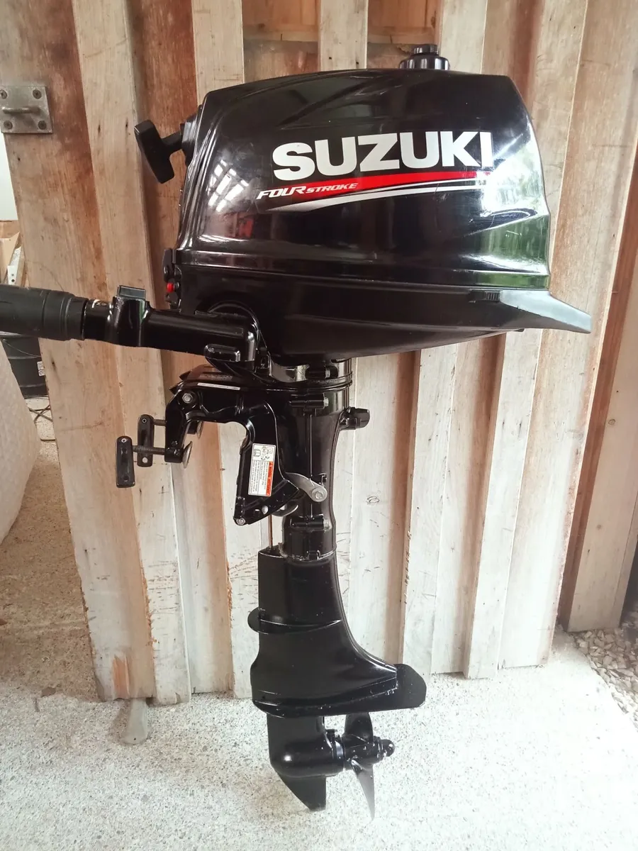 Outboard Suzuki 6hp 4-stroke s/s - Image 2