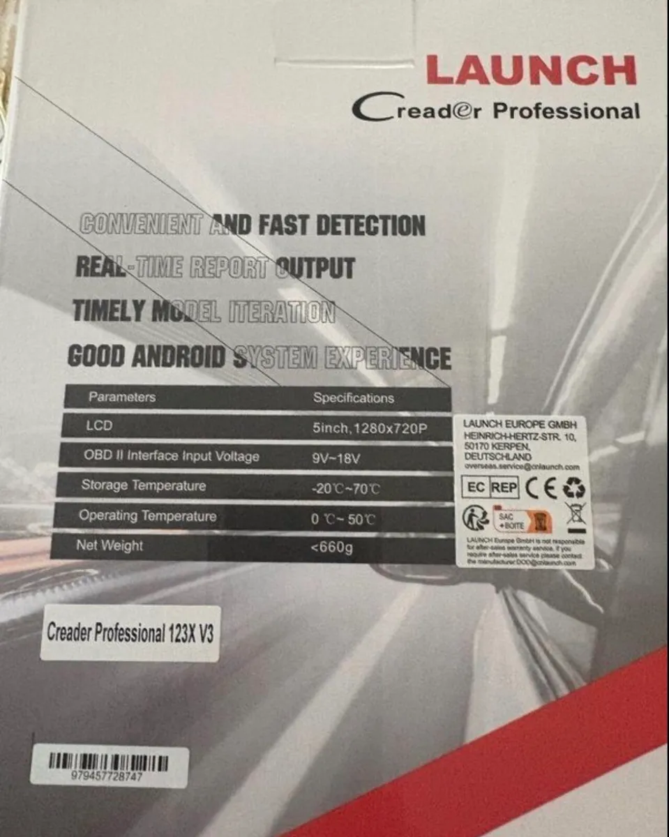 New launch 123x diagnostic for cars and vans - Image 4