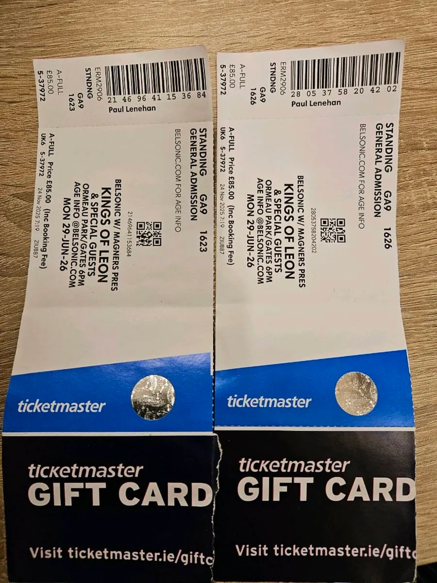 Concert tickets - Image 2