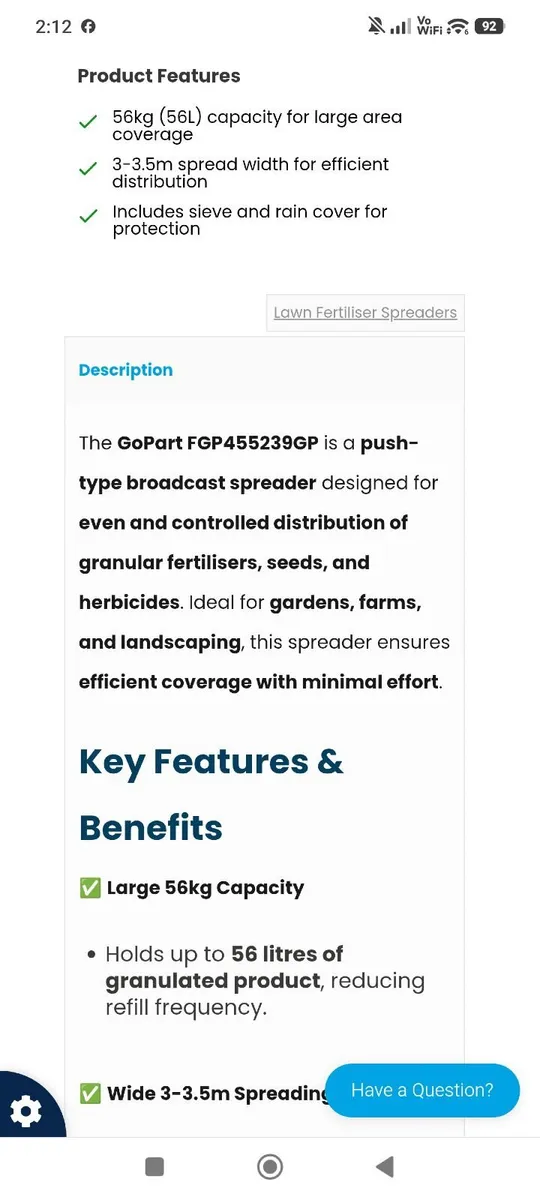 Garden spreader - Image 4