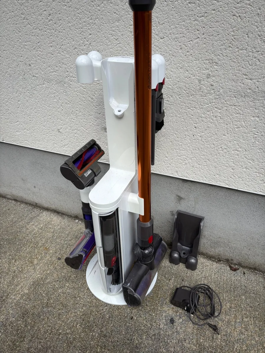 Dyson Charging Dock and brushes