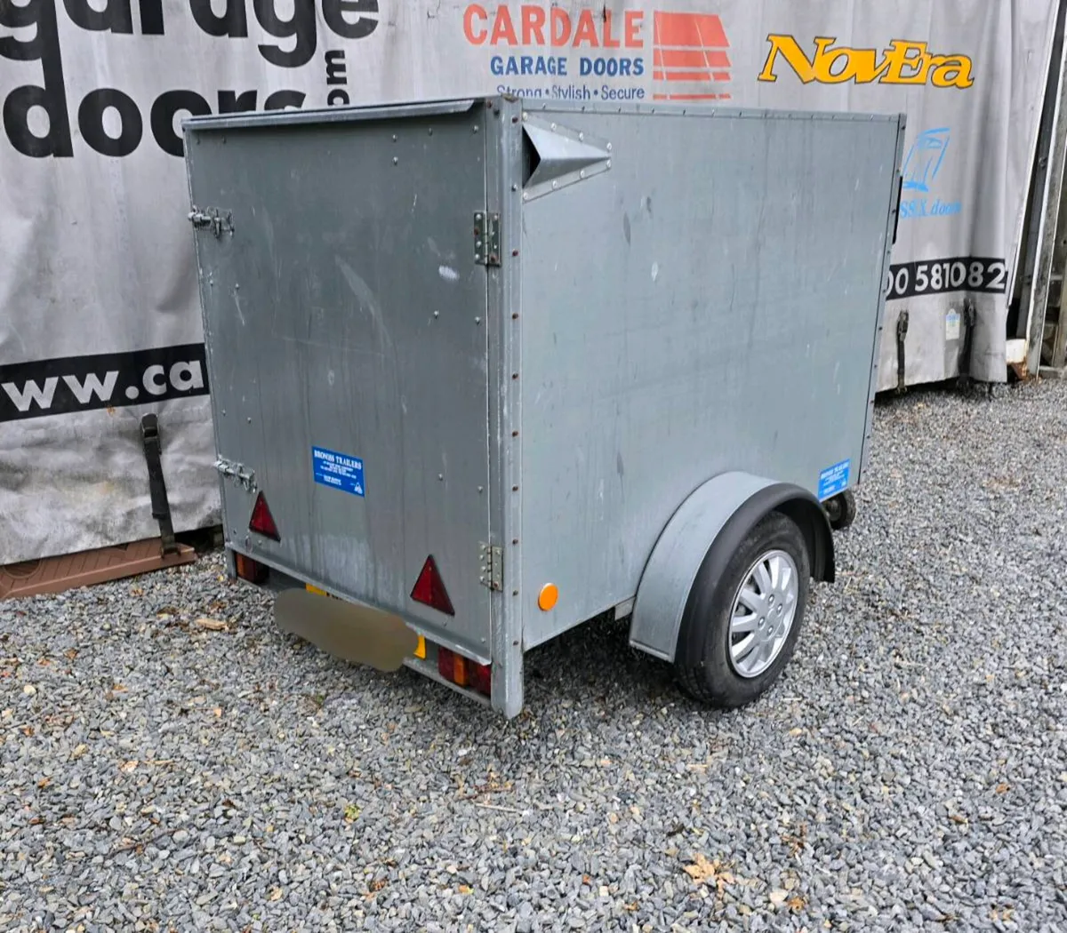Clean 6x4ft galvanised box trailer - Image 4
