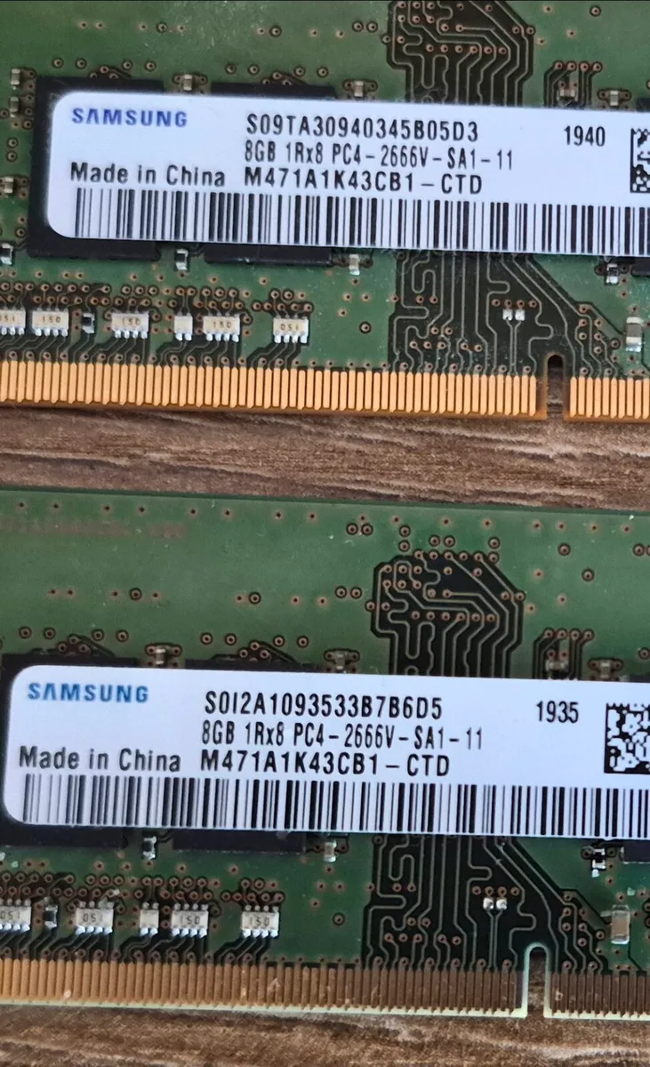 Core i3 8100 cpu 3.60ghz 16GB DDR4 ram 2666mhz - Image 2