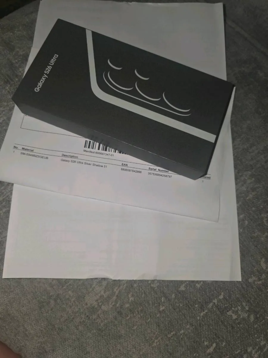Samsung s26 ultra 512 GB sealed box new - Image 2