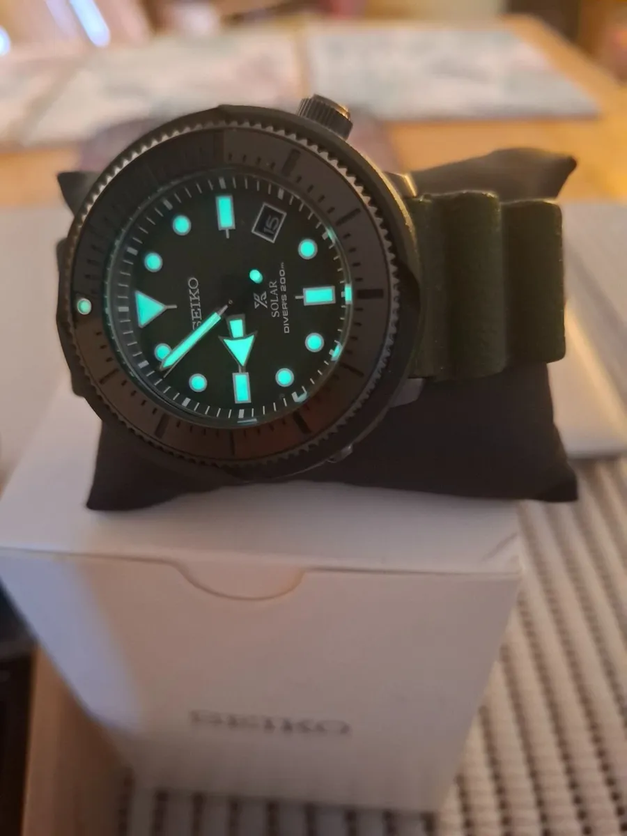 Seiko Prospex SNE535P1 Solar Diver's Watch - NEW - Image 4