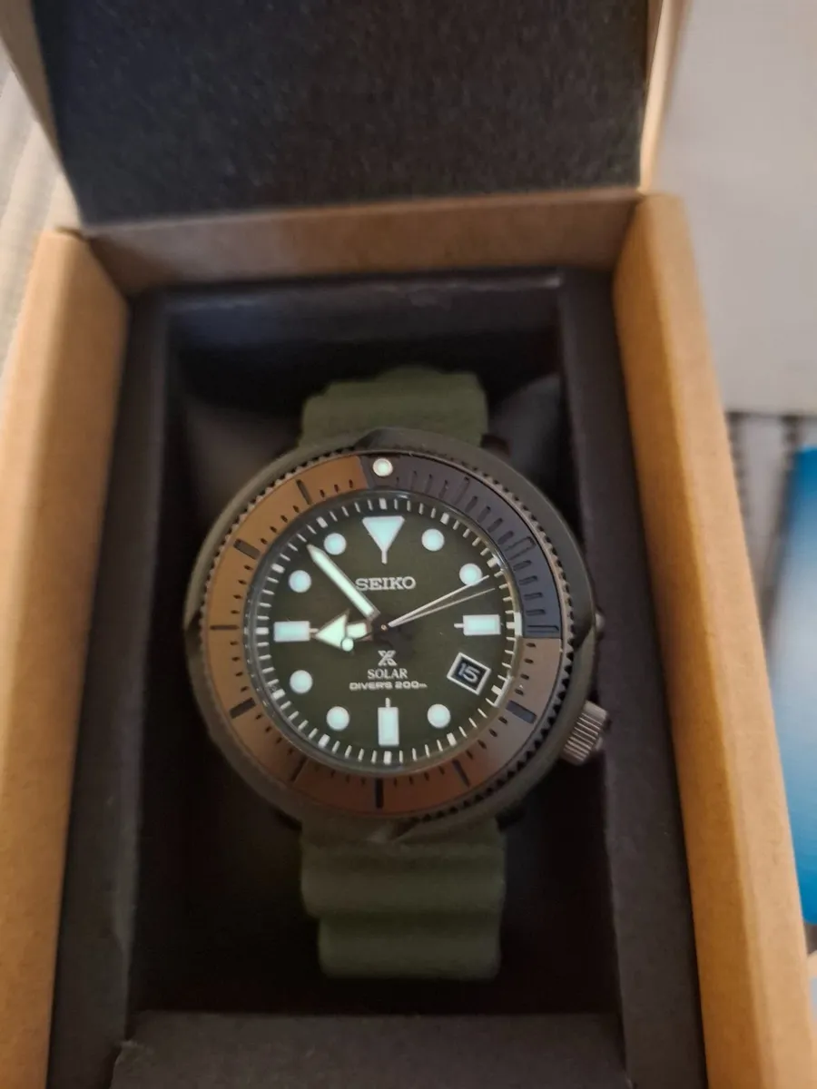 Seiko Prospex SNE535P1 Solar Diver's Watch - NEW - Image 3