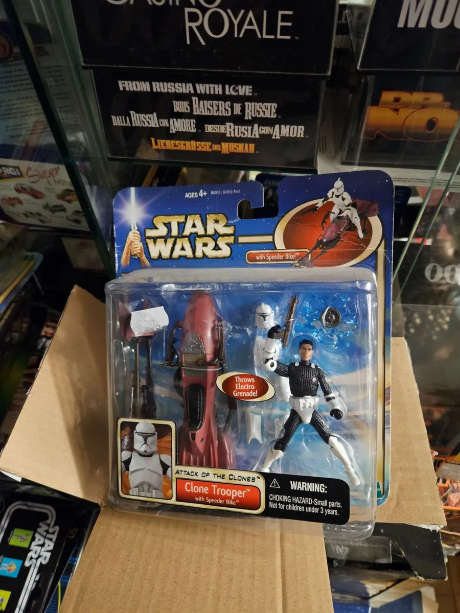 Star Wars Speeder Bike and Biker Scout