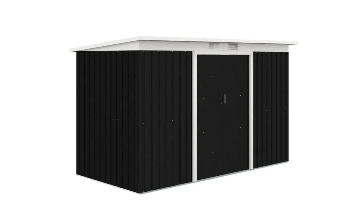 Metal shed 9ft x 4ft - Image 3