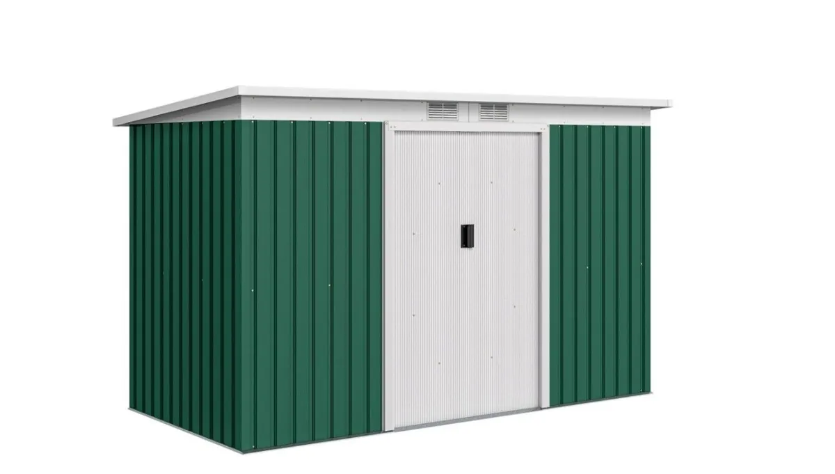 Metal shed 9ft x 4ft - Image 4