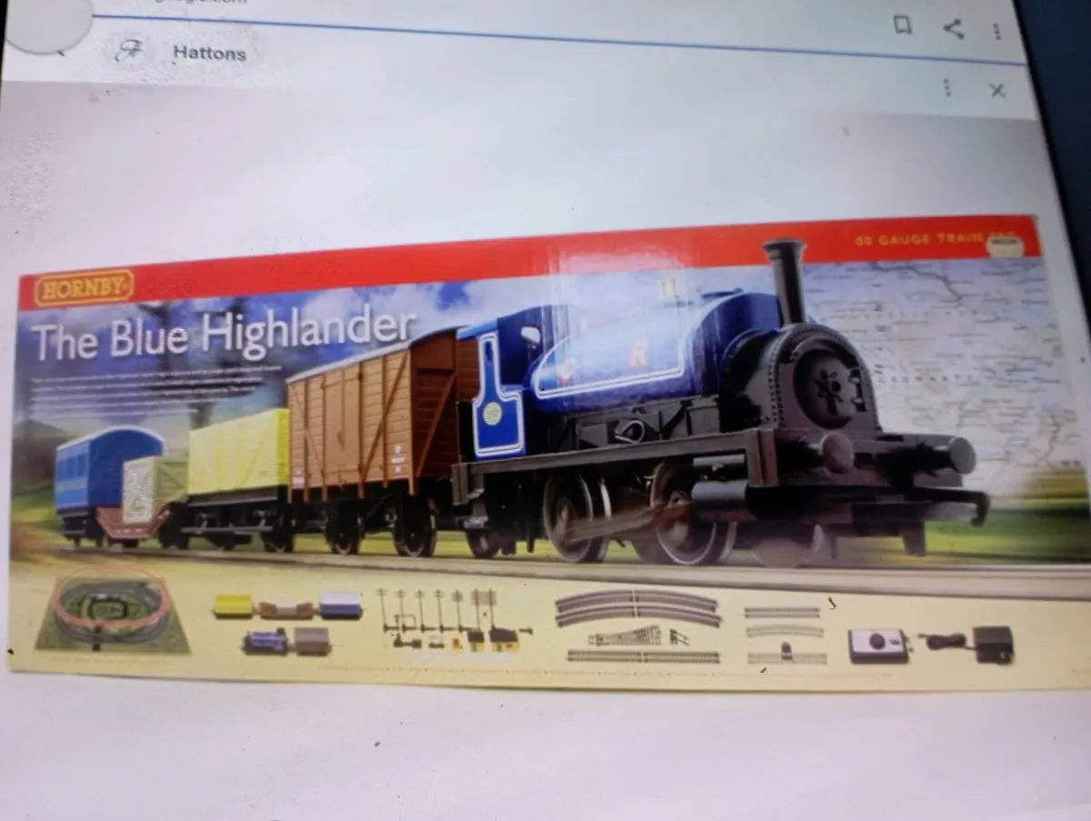 HORNBY 00 GAUGE HIGHLAND BLUE ROVER - Image 1