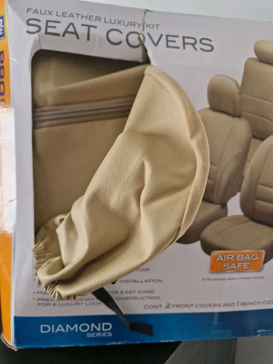 Brand new universal leather car seat cover - Image 2