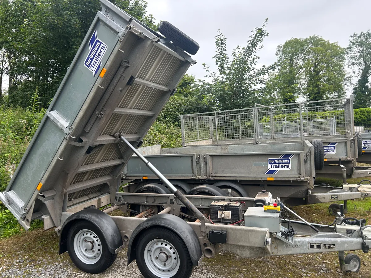2023 Ifor Williams 8ft Tipping Trailer - Image 3
