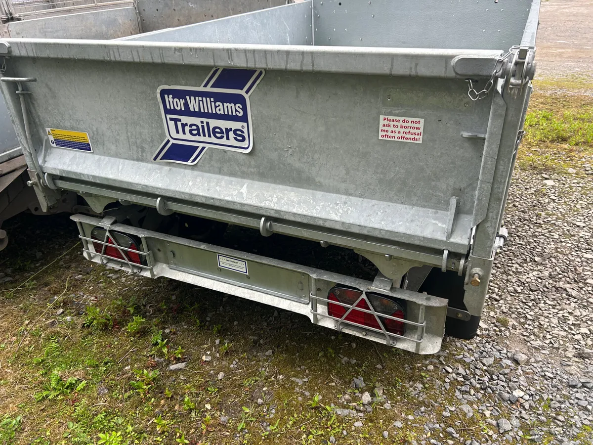2023 Ifor Williams 8ft Tipping Trailer - Image 4
