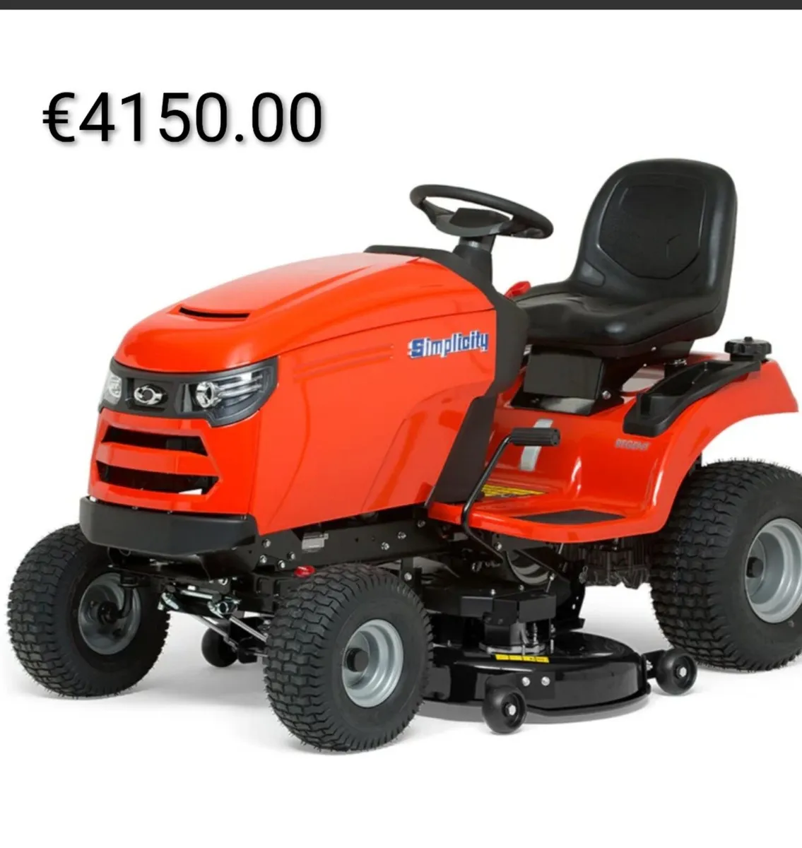 Simplicity 20HP tractor mower - Image 1