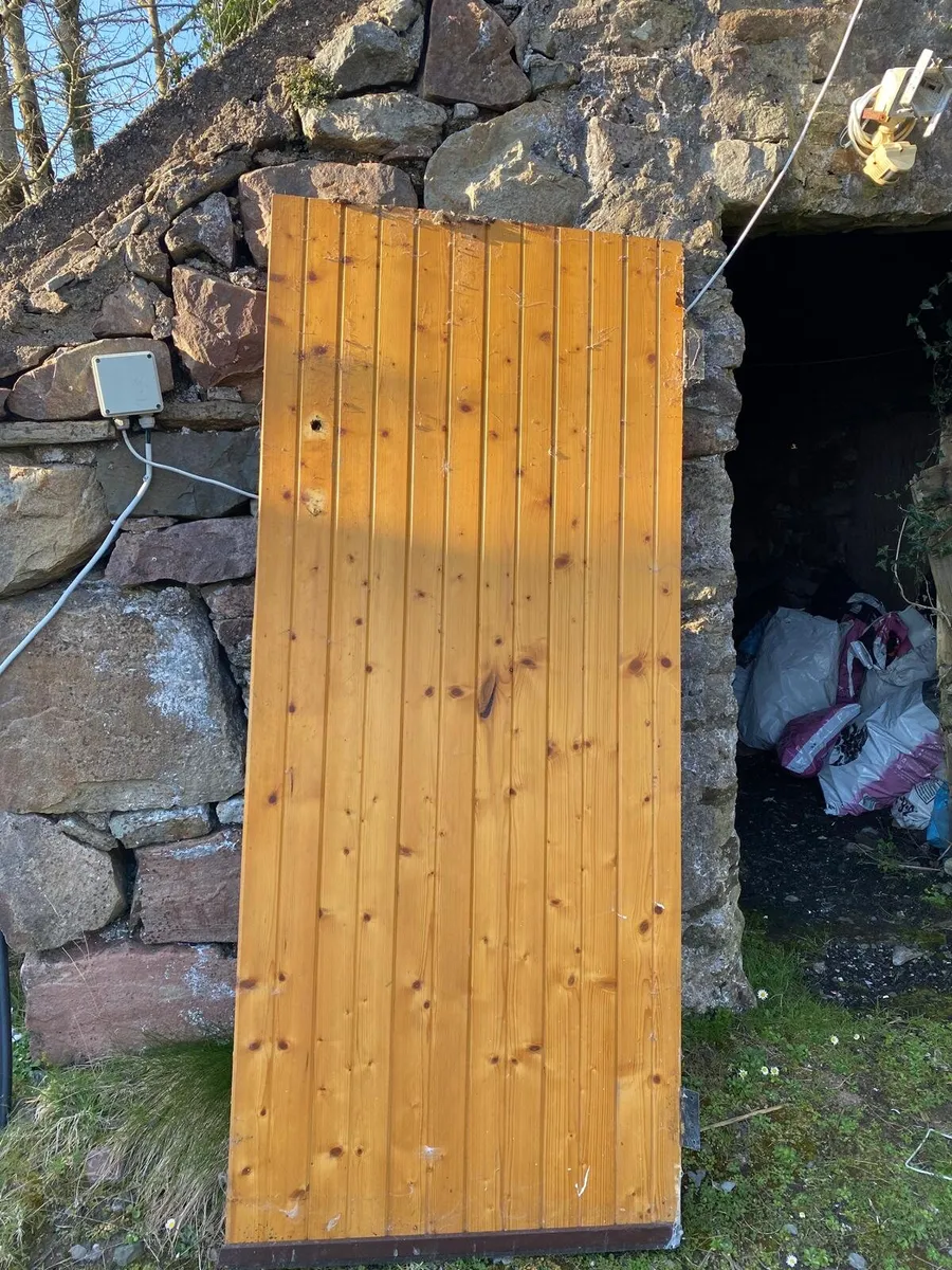 4 Handmade Wooden Doors - Image 2