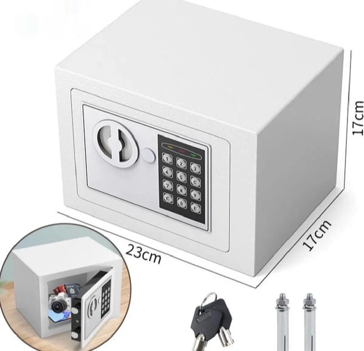NEW Compact Digital Steel Safe - Image 1
