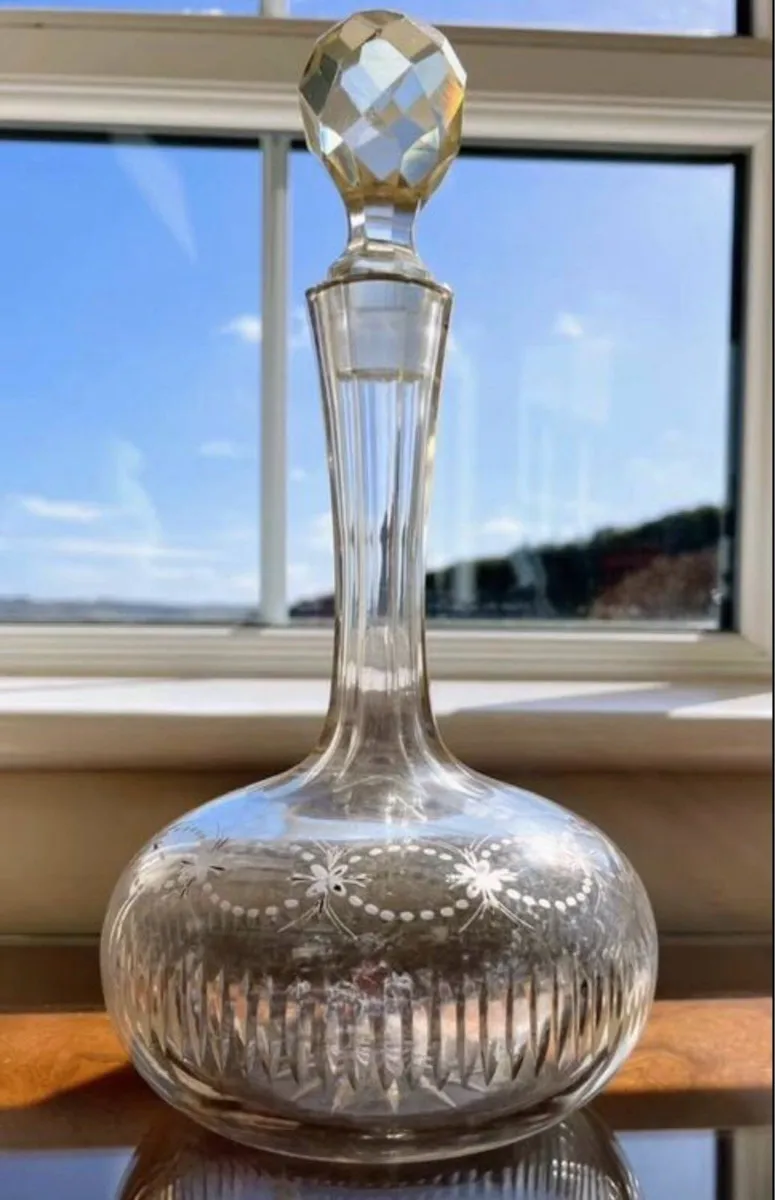 Victorian period ships decanter