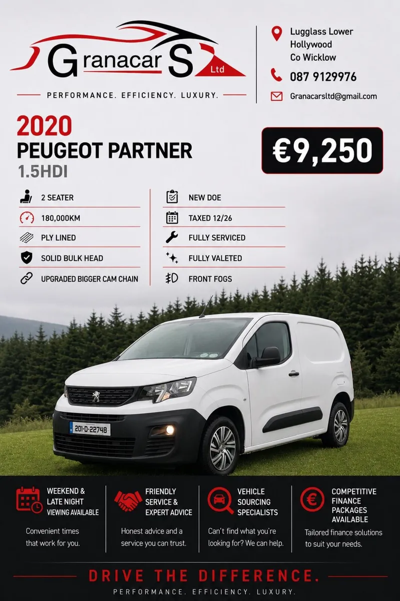 2020 Peugeot Partner 1.5Hdi - Image 1