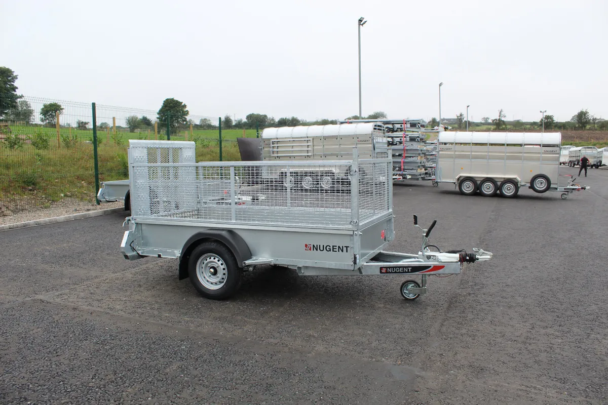 Nungent Single axle car trailer - Image 1
