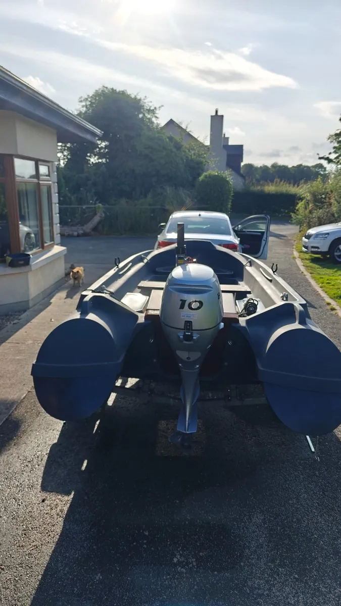 Boat, Engine and Trailer - Pioneer Steady 400 - Image 1