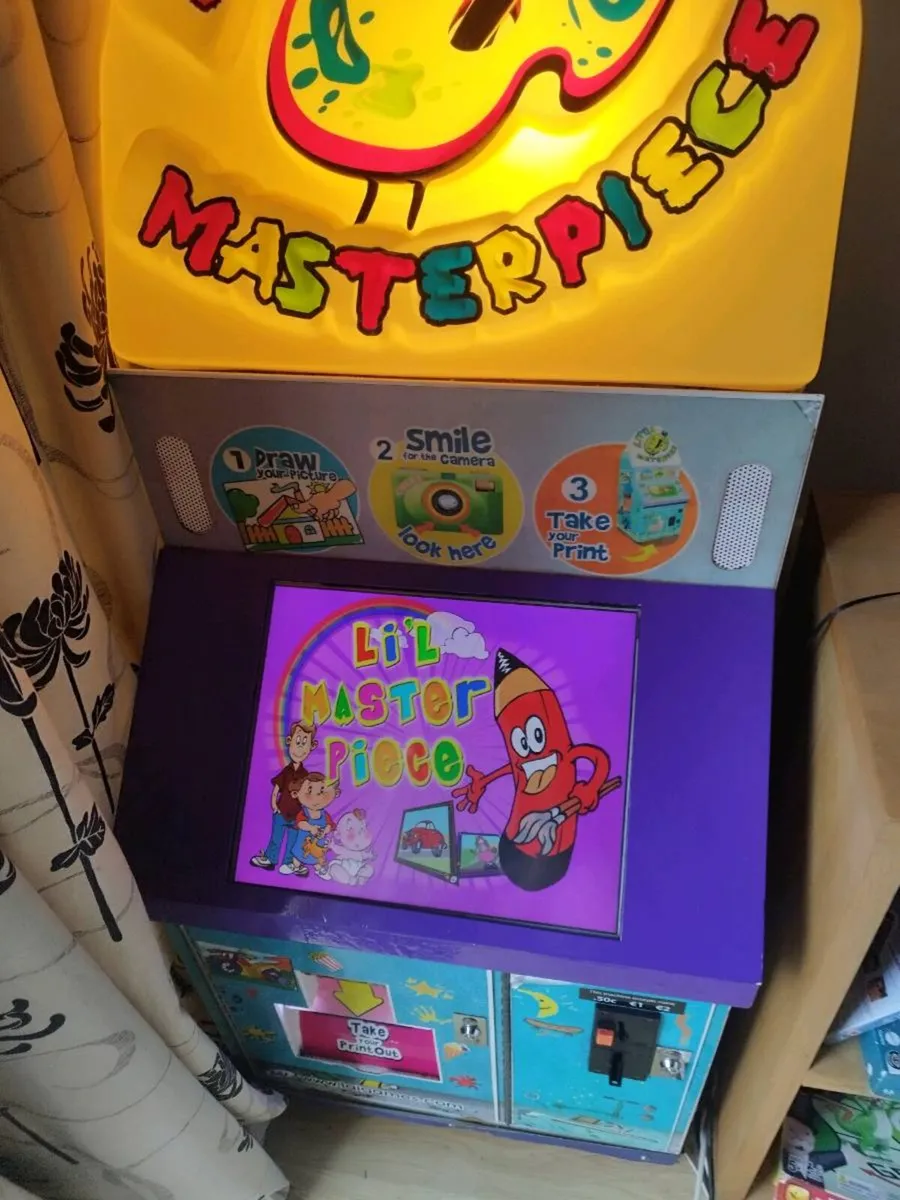 Arcade Machine for Kids. Photo maker. - Image 1