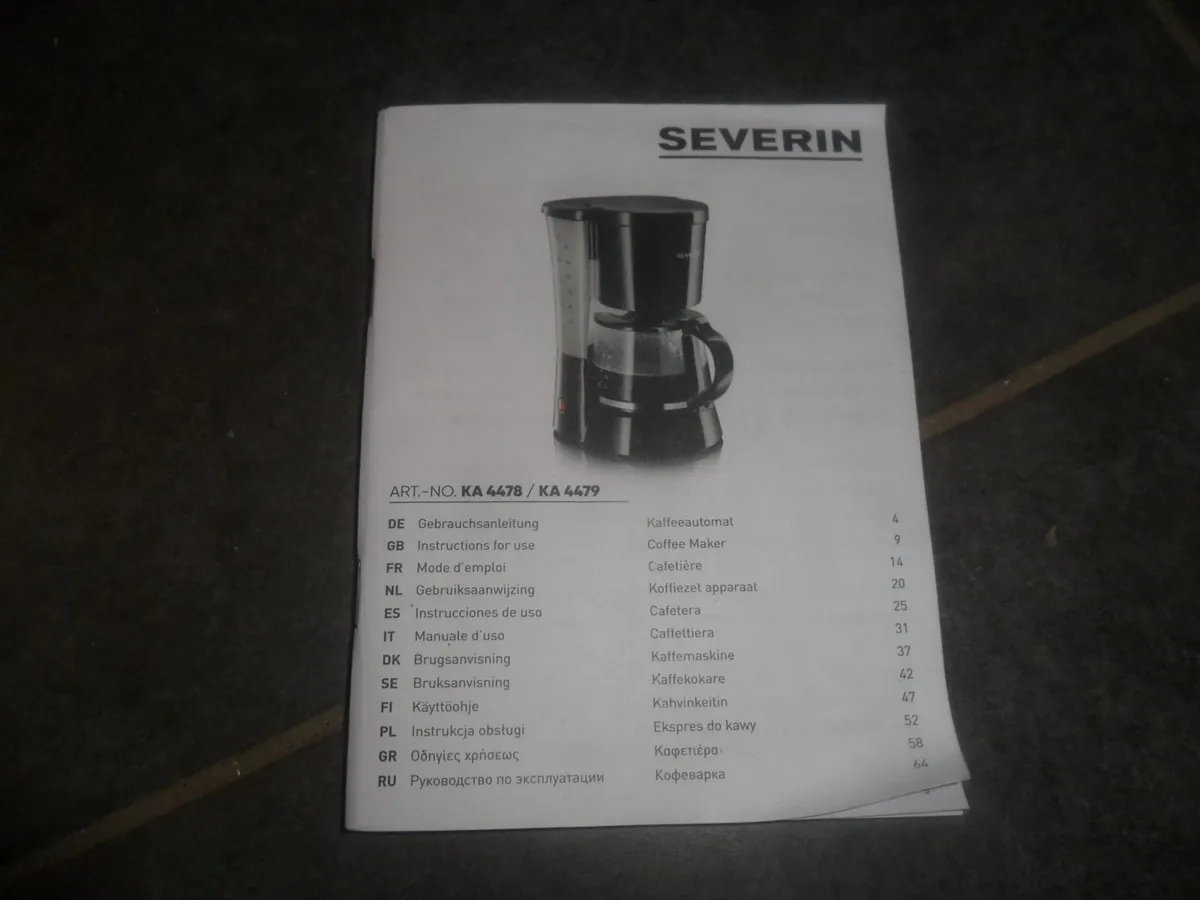 Severin coffee maker - Image 3