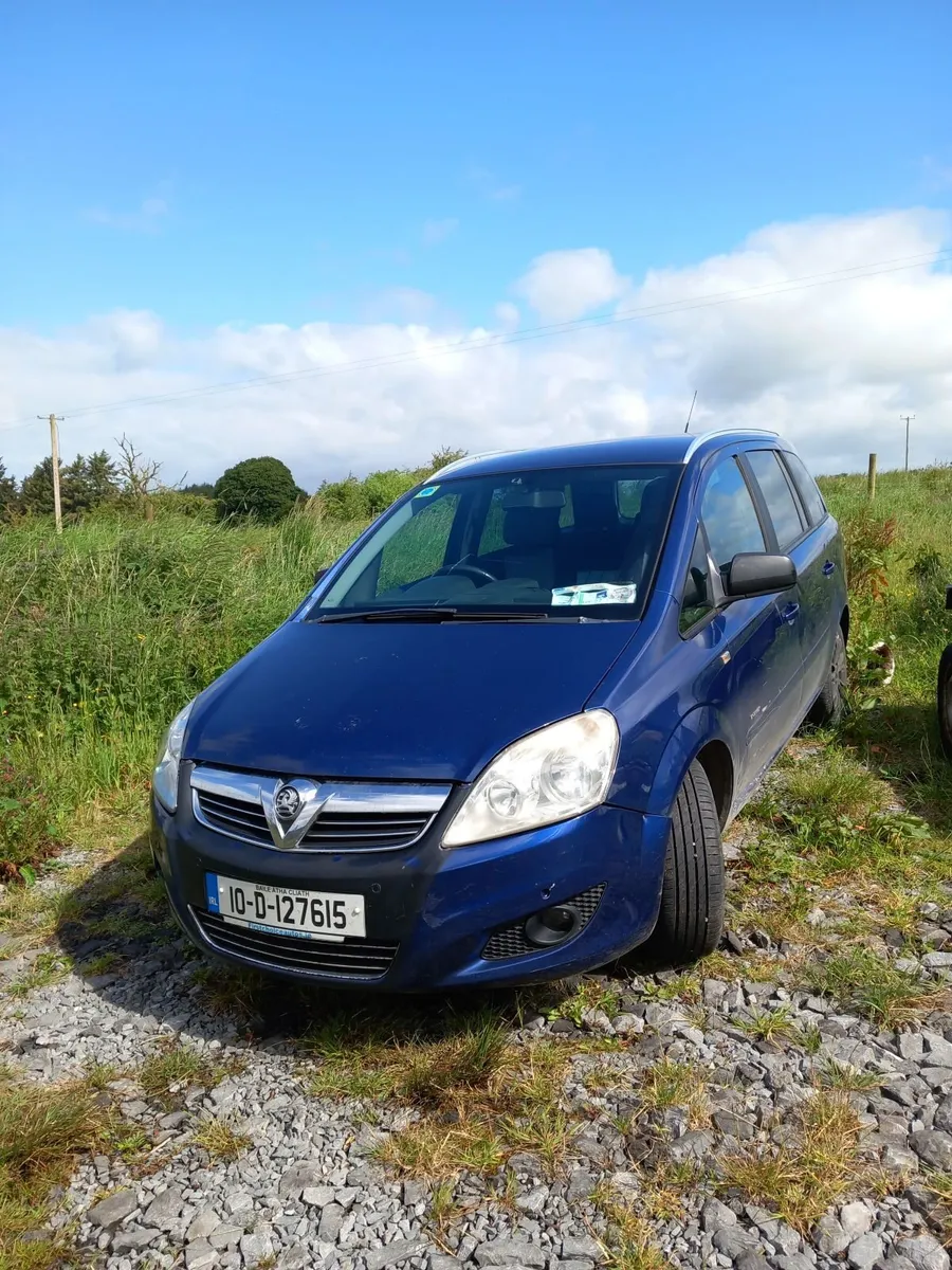 2010 Vauxhall Zafira 1.7CDTi-for parts/breaking