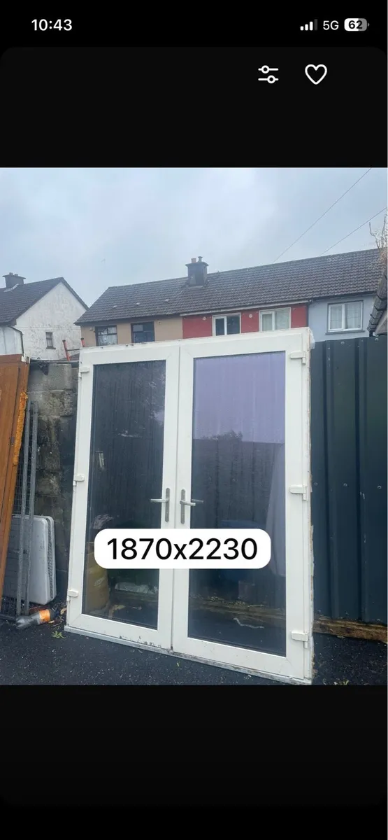 UPVC FRENCH DOOR HIGH QUALITY
