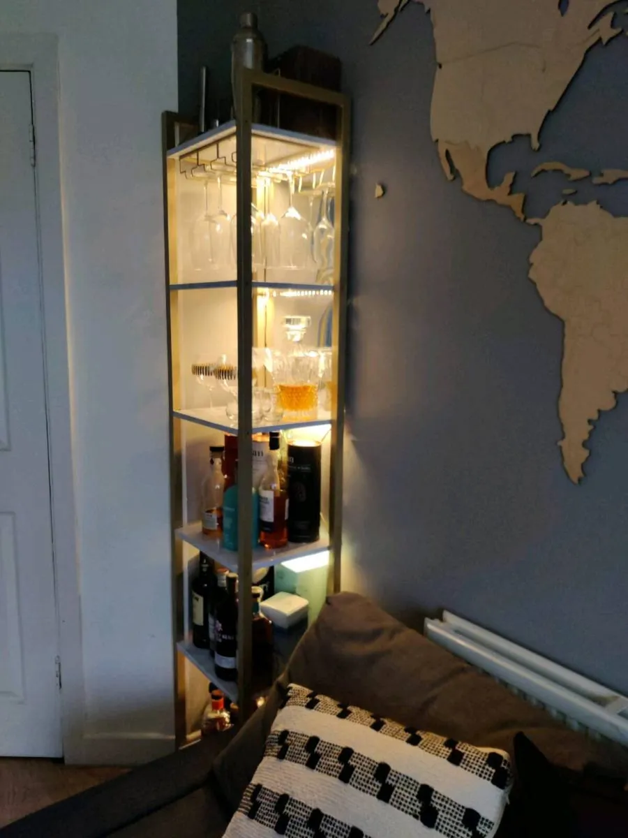 Drinks cabinet and high shelves - Image 2