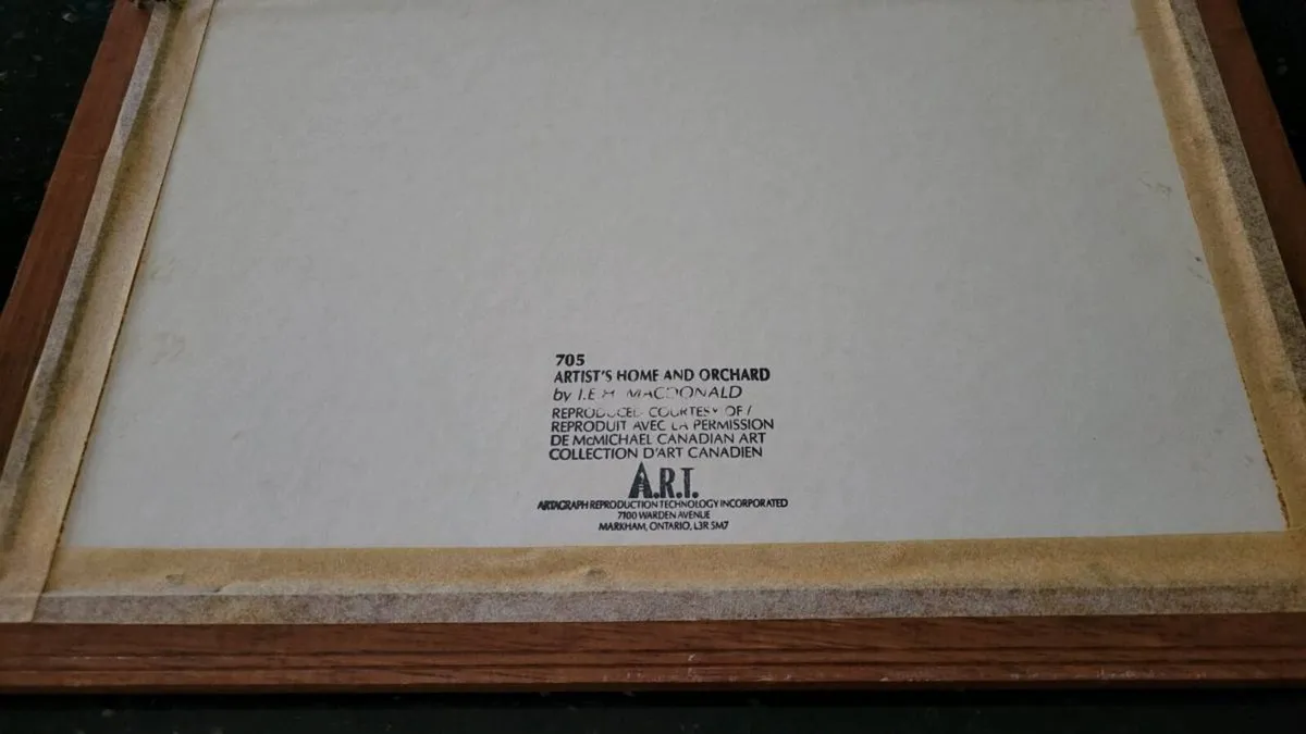 Pair of mounted & framed prints - Image 4