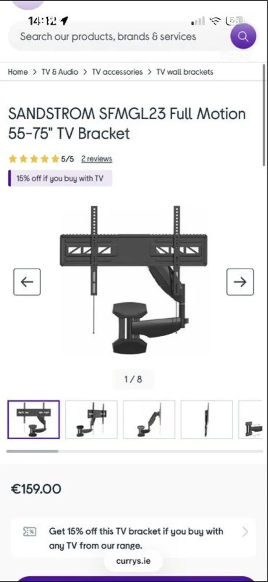 Tv Mount Bracket - Image 1