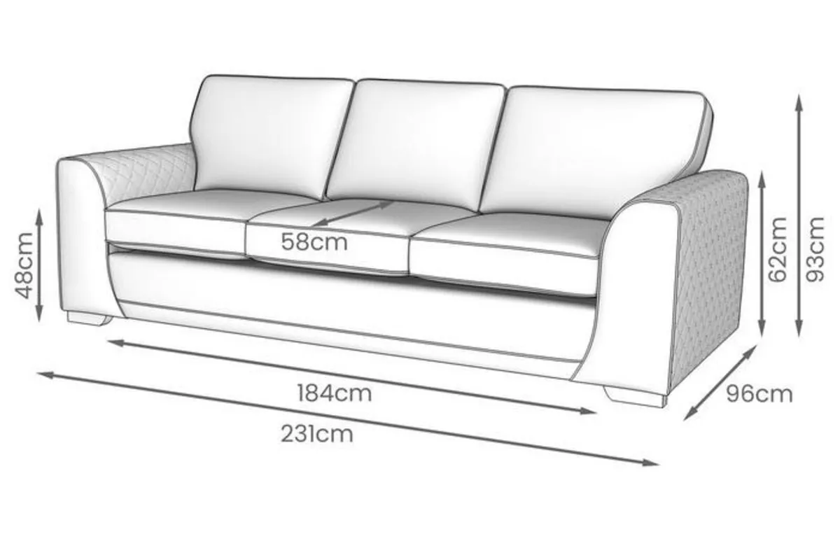 Sofa 4  Seater - Image 3
