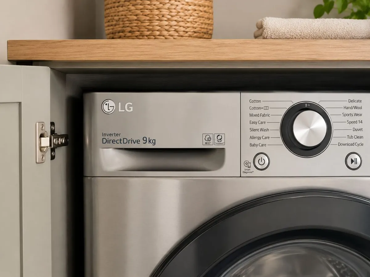 Washing machine 9kg 1400 speed - Image 4